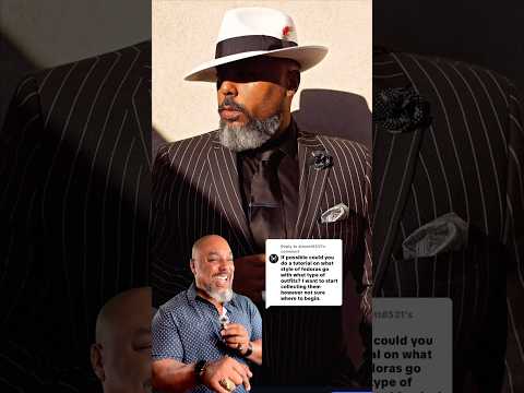 How To Style 3 Different Fedoras #mensfashion #styletips #styleinspo