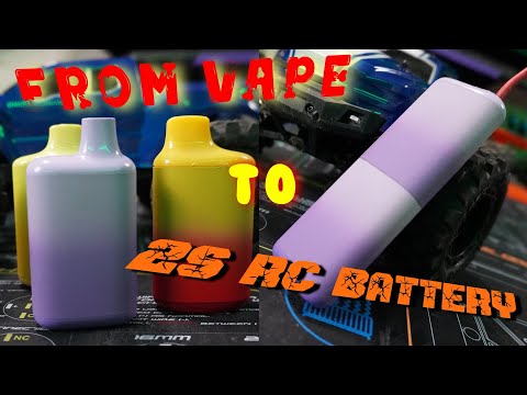 Vape Battery Hack: Create 2S LiPo for RC Action!