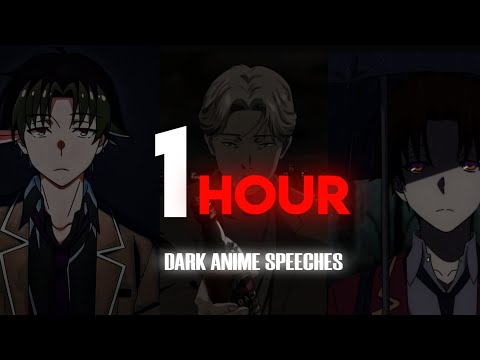 1 Hour of Dark Anime Speeches – Ultimate Speeches for the Broken and Ruthless