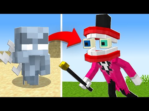 I remade every mob into The Amazing Digital Circus in Minecraft