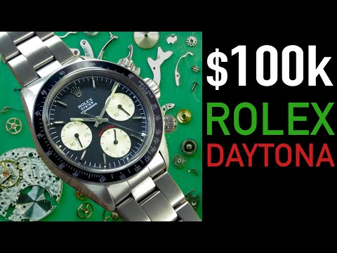Overhauling a 1974 Rolex Daytona 6263