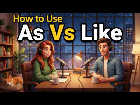 How to Use AS and LIKE in Everyday English | Daily English Conversations | Real Easy Talks
