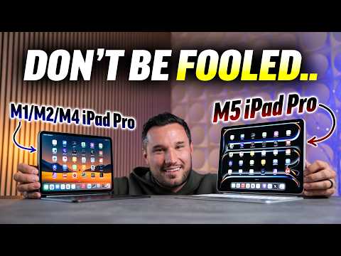 M5 iPad Pro vs M4/M2/M1 iPad Pro - Should YOU Upgrade?!