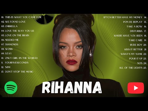Rihanna Greatest Hits ⭐️ ~ Rihanna Best Songs 💥 ~ Rihanna Playlist