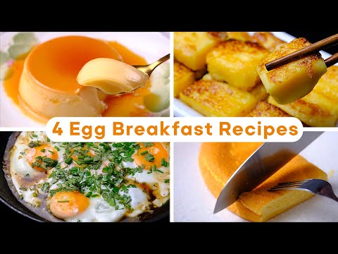 You Have to Try | 4 Egg Cracking Breakfast Recipes