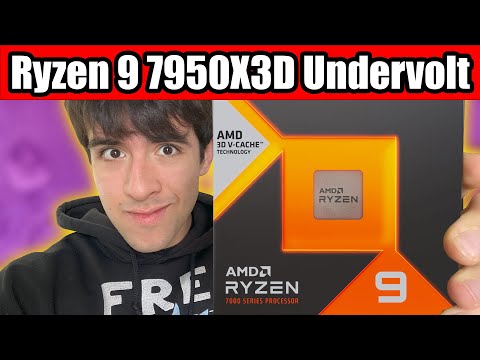 Undervolt your Ryzen 9 7950X3D for more FPS and Lower Temperature!