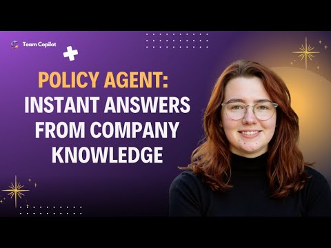 Policy Agent: Instant Answers from Company Knowledge