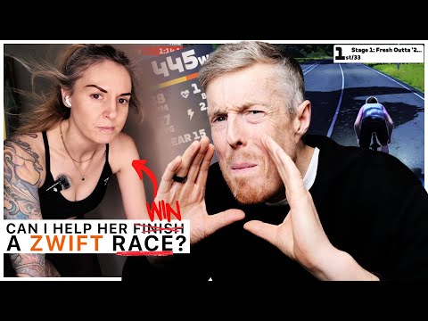 Can I Help A 'Newbie' Win A Zwift Race?
