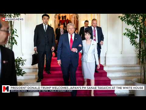 🇺🇸|🇯🇵 President Donald Trump Hosts Japan's PM Sanae Takaichi for Dinner at The White House [LIVE]