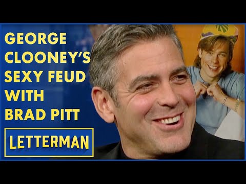 George Clooney Reveals Brad Pitt's Sexiest Photos | Letterman