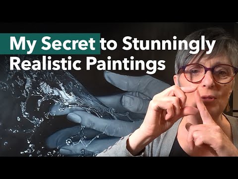 The Secret to Stunning Photorealistic Oil Painting