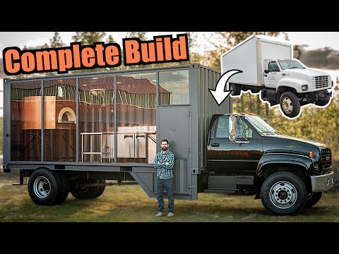 I Built An EVEN BETTER Pizza Truck Out Of An Old Box Truck