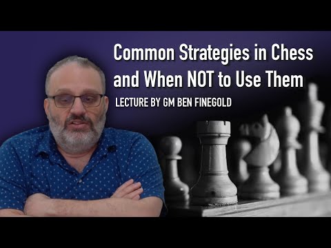 Common Strategies in Chess and When NOT to Use Them, with GM Finegold