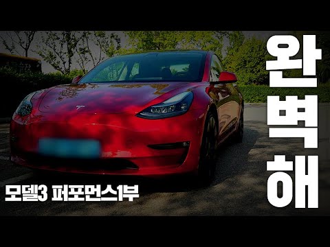 [#노보스]포르쉐와 M3를발라 버리는 테슬라 모델3 퍼포먼스의 실체  | 테슬라 모델3 퍼포먼스  리뷰1부