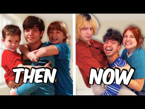 I RECREATED Childhood Photos with My Siblings!