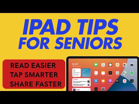 iPad Tips for Seniors: Read Easier, Tap Smarter, Share Faster