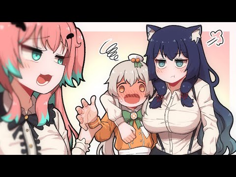 감규리와 헤가와 야미캣의 데이트