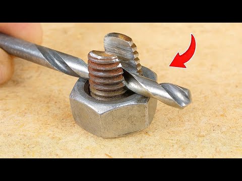 Many people make this mistake! How to Sharpen Drill Bits in 60 Seconds