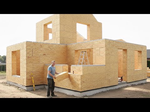 Man Builds CHEAP HOUSE in Just 6 DAYS | Start to Finish Full construction process