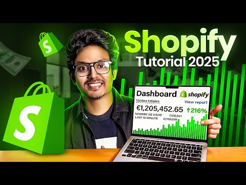 Shopify Website তৈরি করুন মাত্র 30 মিনিটে | Shopify Full Course Bangla