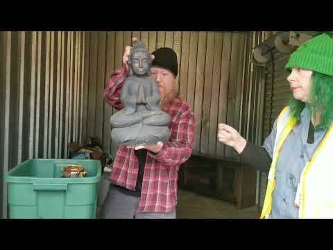 Storage unit won at auction