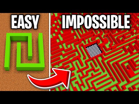 I Built the HARDEST Maze in Minecraft Hardcore!