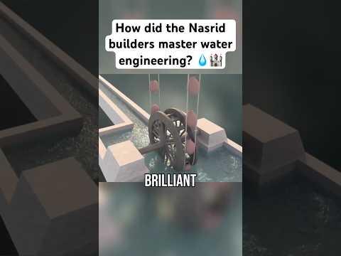 How Did the Nasrid Builders Master Water Engineering? 💧🏰 #engineering #alhambra #fortress