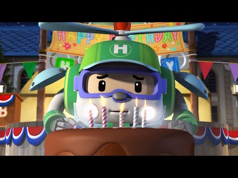 Мультик для детей 🚕 РОБОКАР ПОЛИ 🎂 День рождения Хэлли 🎁 (сборник) 🚒 Приключение друзей ⚠️