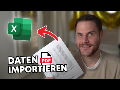 Daten aus PDFs in SEKUNDEN in Excel importieren
