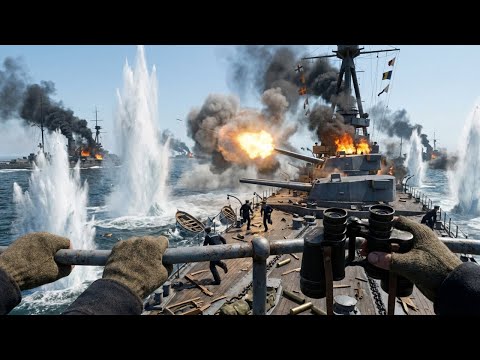 9 Minutes as a British Sailor in the Battle of Jutland 1916 - Part 1