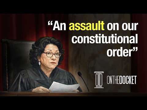 Trump v. CASA, Inc.: Justice Sotomayor Dissent