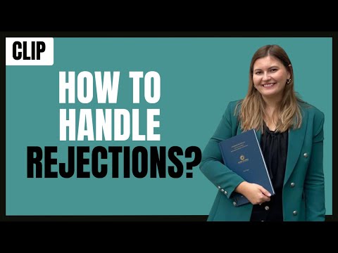 How to deal with rejections in academia
