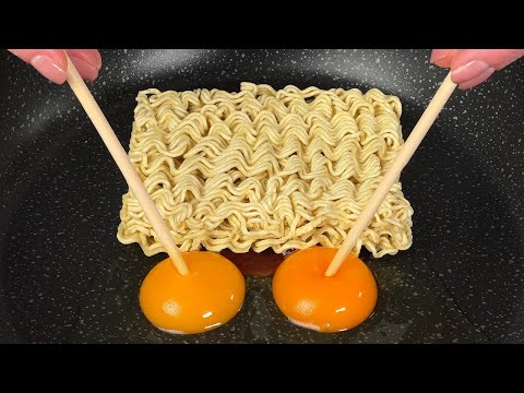 Haben Sie Instantnudeln und Eier zu Hause? Ich mache das für jede Party!