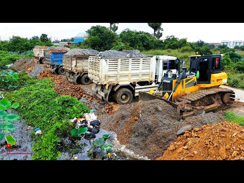 Exquisite A Starting NEW Project! Large Soils Size Deep Was Deleting With Range​ 5T & Dozer Erase!