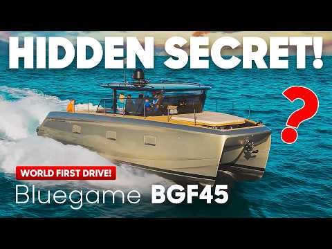 🧞‍♂️How Bluegame BGF45 Makes Rough Waters Feel Like Glass! Test Drive & Yacht Tour