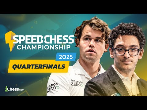 SCC 2025: Magnus Carlsen vs. Fabiano Caruana In Team Liquid Derby! QF
