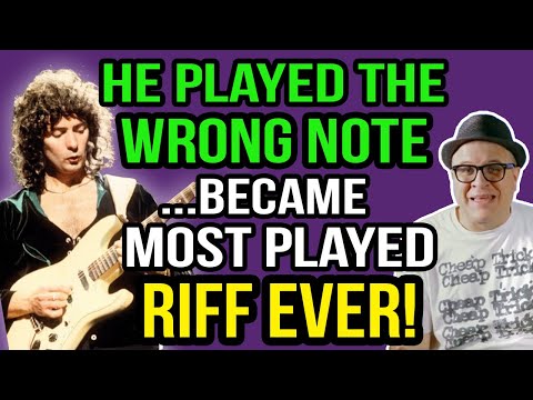 Legend SCREWED UP & Played the WRONG NOTE…MISTAKE Became Most Played RIFF EVER! | Professor of Rock