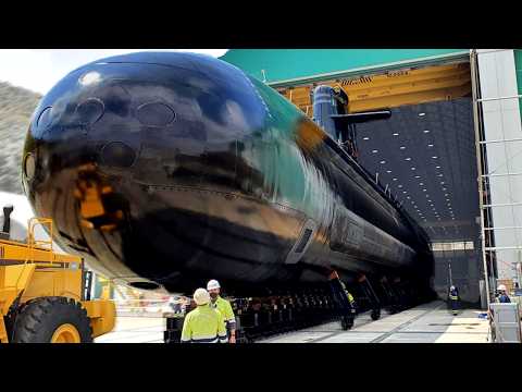 US Submarine Shipbuilding process – Inside Classified defense manufacturing facility
