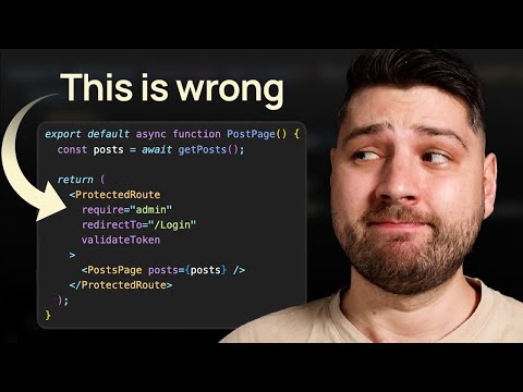 The Wrong Way to Handle Authentication in React (Code Review)