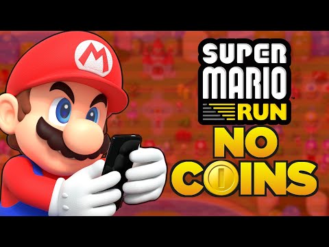I tried BEATING Super Mario Run WITHOUT TOUCHING a single COIN!