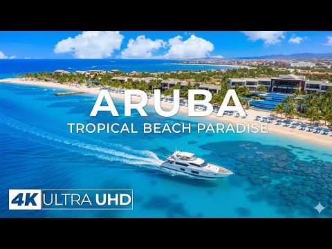 Aruba 4K ๐ฆ๐ผ - Stunning Drone Footage of Beaches & Deserts (Ultra HD Relaxation Film)