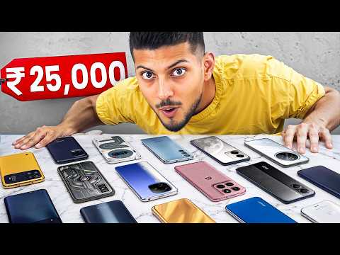5 Best Smartphones Under ₹25,000 !