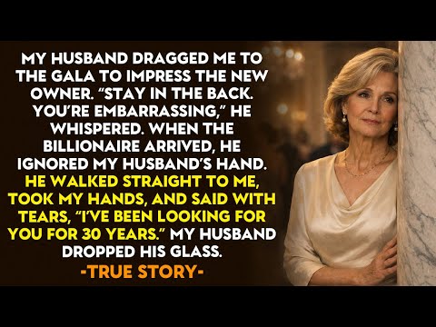 HER TRUE STORY FROM INDIANA 👵💔 My Husband Hid Me At The Gala — Until The New Owner Said My Name