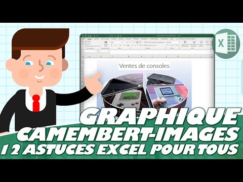 Comment créer un graphique camembert avec des images sur Excel ? (12 astuces Excel pour tous)