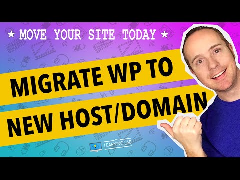 Migrate a WordPress site [2019] to a new host and new domain manually | WP Learning Lab