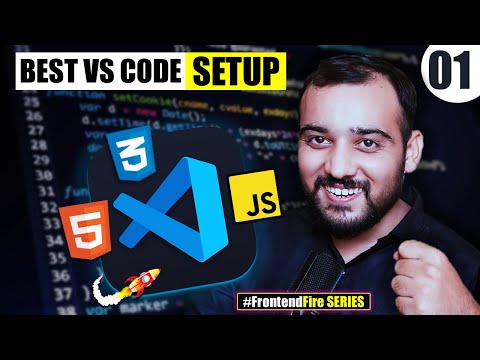 VS Code Setup HTML, CSS and JavaScript | Visual Studio Setup for Web Development