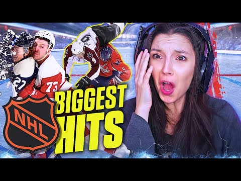 NHL Biggest Hits Of All Time | First Time Reaction