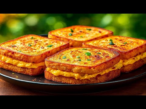 A breakfast idea for every day: Egg toast prepared in just 5 minutes!