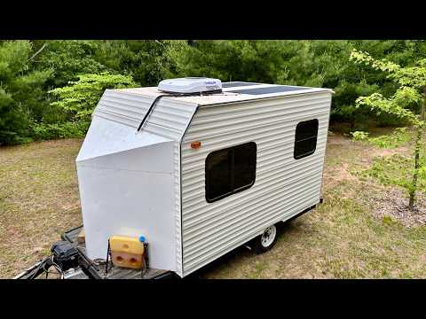 DIY Camper 12Volt air conditioner .. OutEquipPro full Install quiet AC