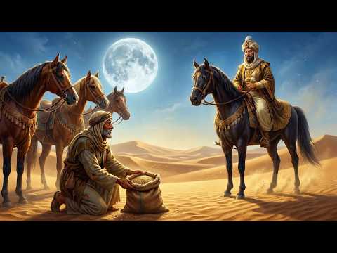 #قصة_السلطان و الراعي الفقير الذي أطعم جياده…وكيف ردّ الله عليه الجميل بطريقة لا تُصدق  !